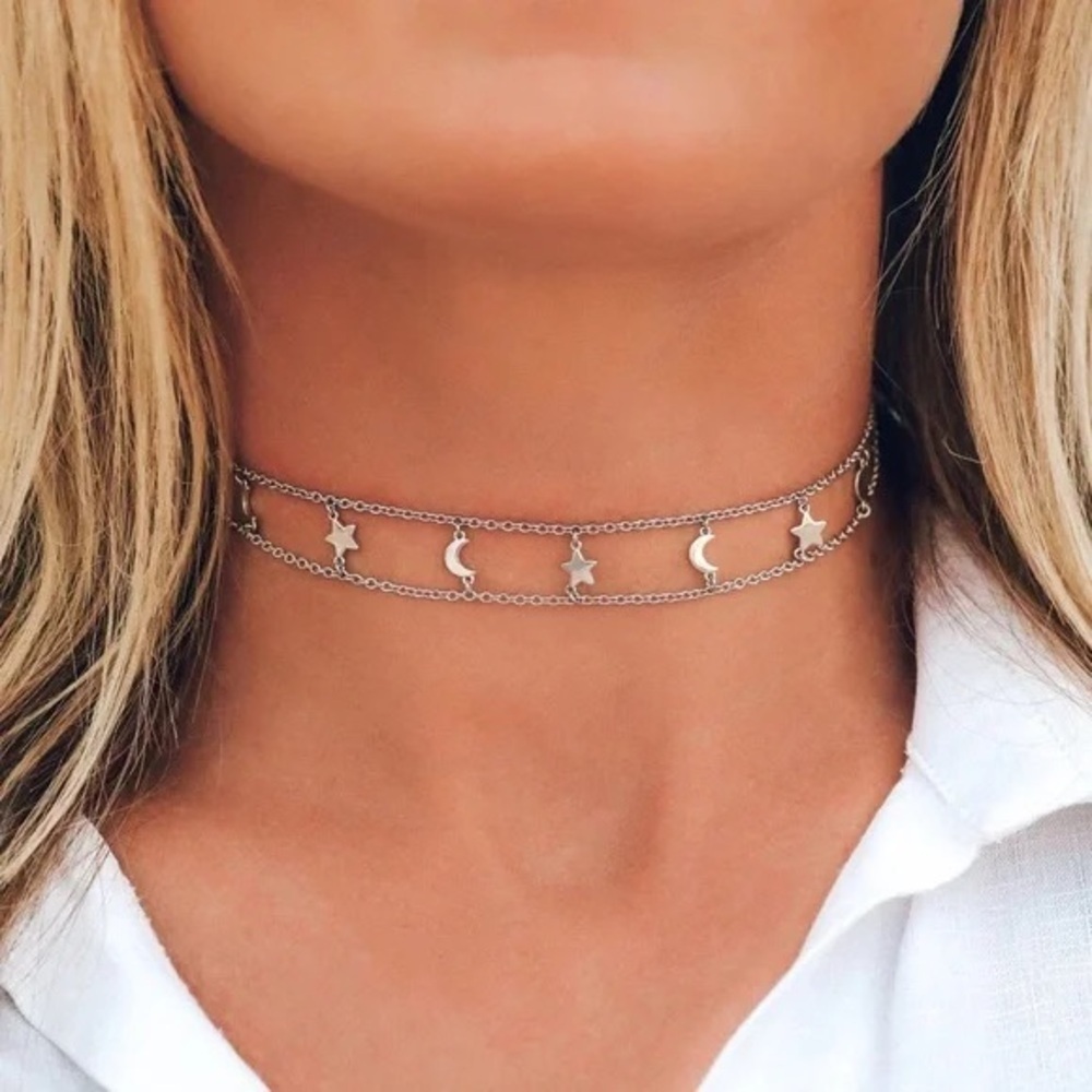 ❄️ Pura Vida | COSMOS CHOKER Celestial Beach Boho Vibes